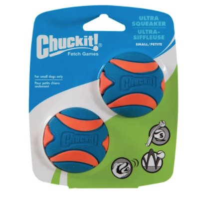 Chuckit! Ultra Squeaker Ball 2pk