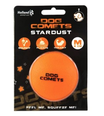 Dog Comets Stardust Ball Oransje