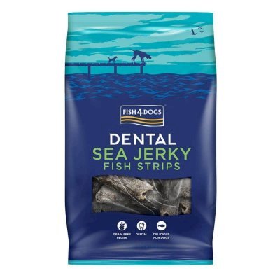 Fish4Dogs Dental Sea Jerky Fiskestrimler