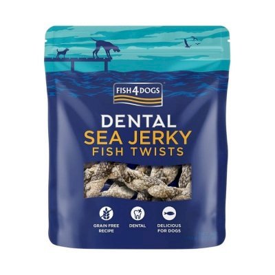 Fish4Dogs Dental Sea Jerky Fiskefletter