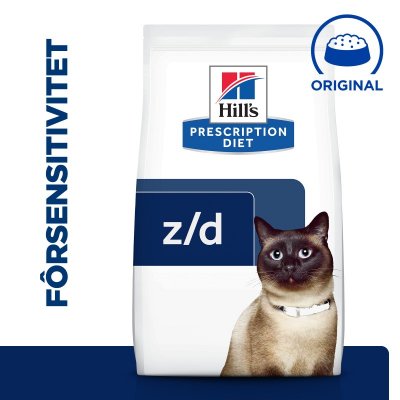 Hill's Prescription Diet Z/D Food Sensitivities Tørrfôr til katt
