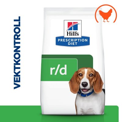 Hill's Prescription Diet R/D Weight Loss Tørrfôr til hund med kylling