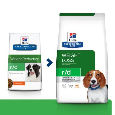Hill's Prescription Diet R/D Weight Loss Tørrfôr til hund med kylling