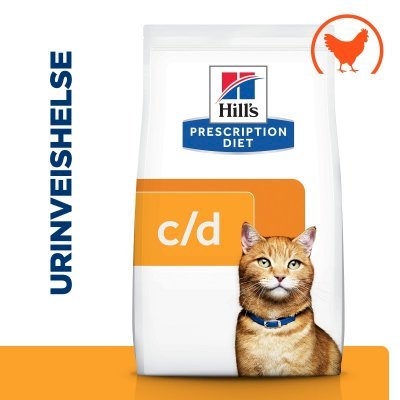 Hill's Prescription Diet C/D Multicare Urinary Care Tørrfôr til katt med kylling