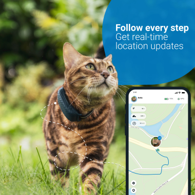 Tractive IKATI GPS Tracker til Katt