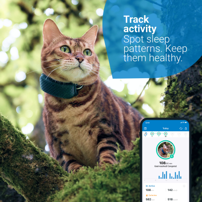 Tractive IKATI GPS Tracker til Katt