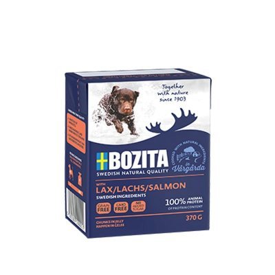 Bozita Robur Bozita Dog Tetra Naturals Salmon Jelly Våtfôr til hund