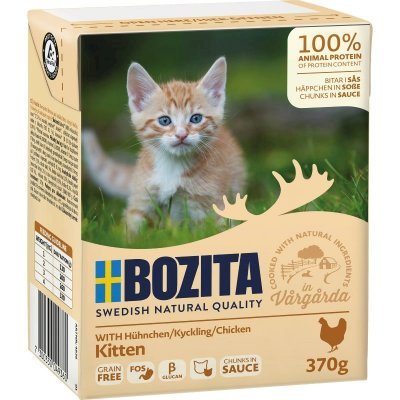 Bozita Feline Kitten Våtfôr til Kattunge med Kyllingsmak i saus