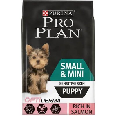 Purina Pro Plan Puppy Small & Mini Sensitive Skin OPTIDERMA