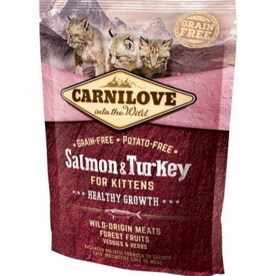 Carnilove Kitten Healthy Growth Salmon & Turkey