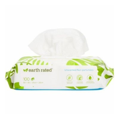 Earth Rated Våtservietter Unscented