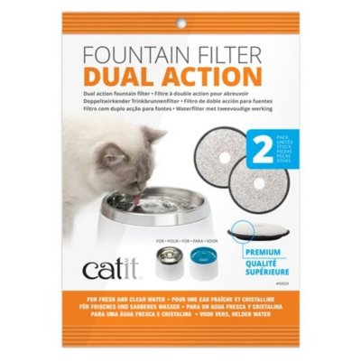 Catit Dual Action Filter til Vannfontene