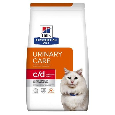 Hill's Prescription Diet C/D Multicare Stress Urinary Care Tørrfôr til katt med kylling