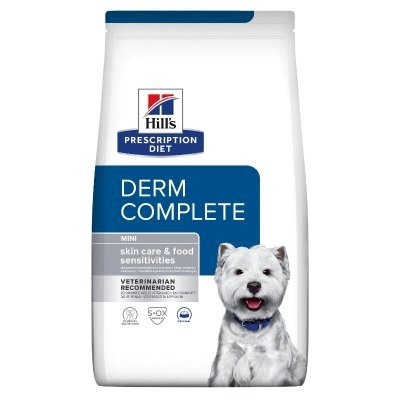 Hill's Prescription Diet Derm Complete Mini tørrfôr til hund