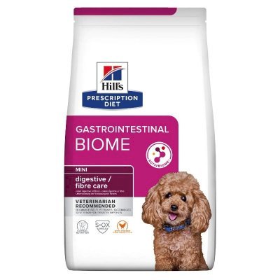 Hill's Prescription Diet Gastrointestinal Biome Mini tørrfôr til hund med kylling
