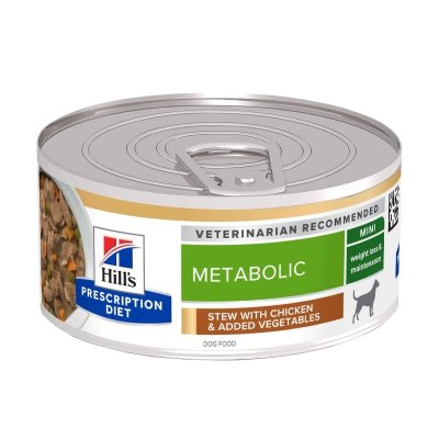 Hill's Prescription Diet Metabolic Mini Stew hundefôr med kylling og grønnsaker