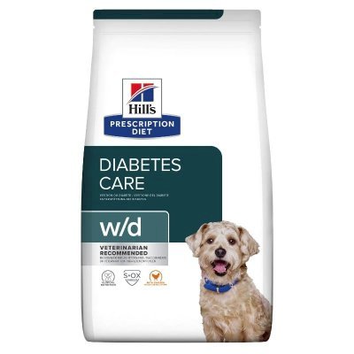 Hill's Prescription Diet w/d tørrfôr til hund med kylling