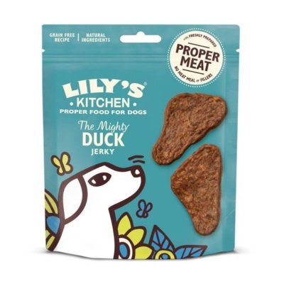 Lily's Kitchen The Mighty Duck Mini jerky Godbiter til hund