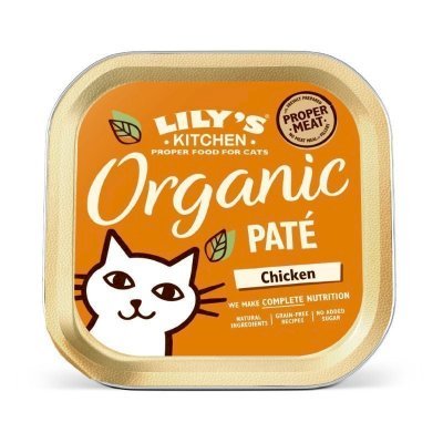 Lily's Kitchen Organic Chicken Patè Våtfôr til katt