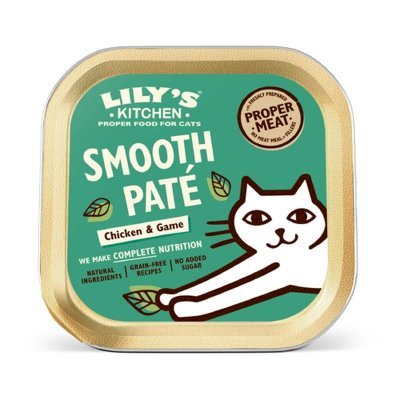 Lily's Kitchen Smooth Chicken & Game Paté Våtfôr til katt
