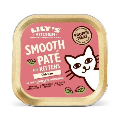 Lily's Kitchen Smooth Chicken Paté for Kittens Våtfôr til kattunger