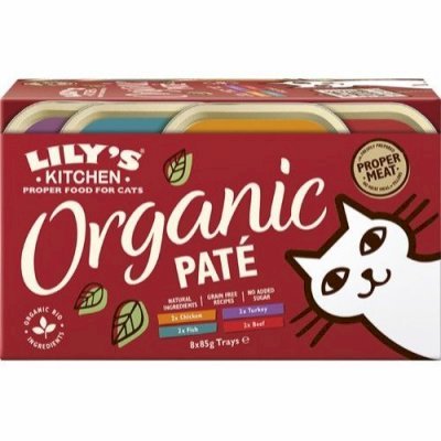 Lily's Kitchen Organic Paté Multipack Våtfôr til katt
