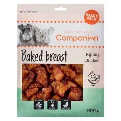 Companion Baked Chicken breast Godbiter til hund