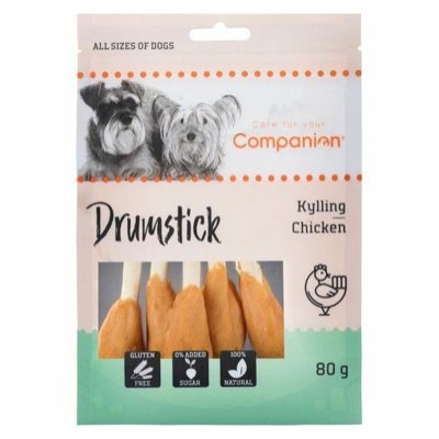 Companion Chicken Drumstick Godbiter til hund