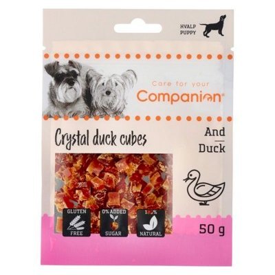 Companion Crystal Duck Cubes Puppy Godbiter til valp