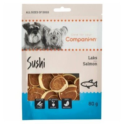 Companion Salmon Sushi Godbiter til hund