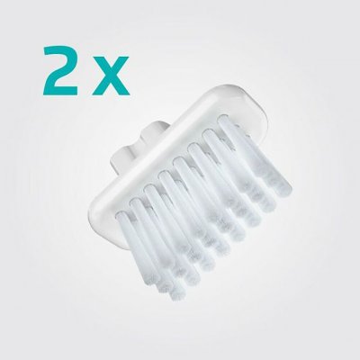 Cleany Teeth Enkelt børstehode Små raser 2 pk