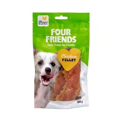 Four Friends Chicken Filet Godbiter til hund