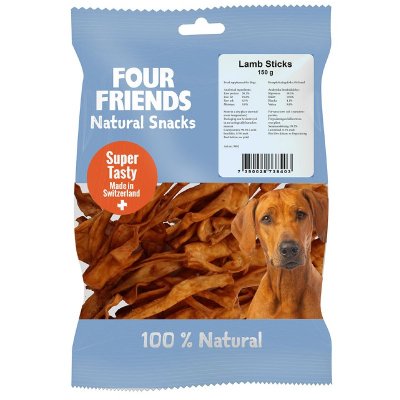 Four Friends Natural Snacks Lamb Sticks Godbiter til hund