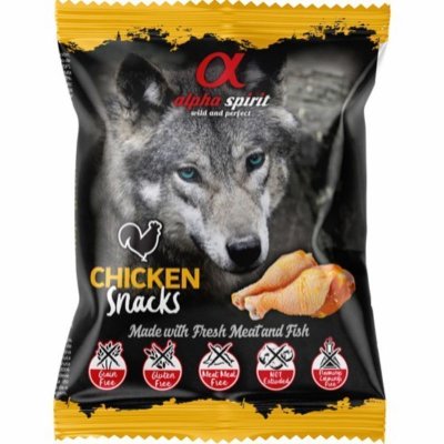 Alpha Spirit Chicken Snack Godbiter til hund