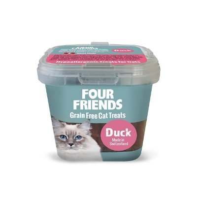 Four Friends Cat Treats Duck Godbiter til katt