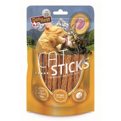 Delibest Cat Sticks Chicken Godbiter til katt