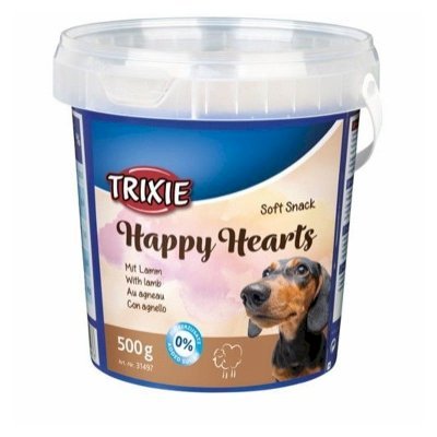 Trixie Soft Snack Happy Hearts Godbiter til hund