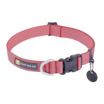 Ruffwear Hi & Light Dog Collar Salmon Pink Halsbånd til hund