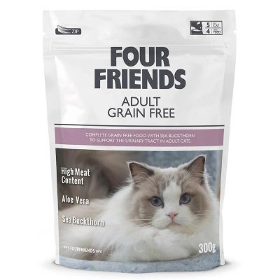 Four Friends Cat Adult Grain Free Tørrfôr til Katt