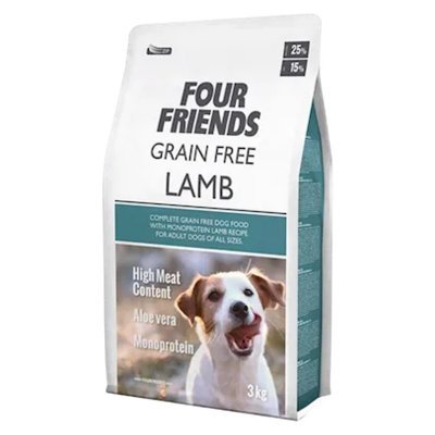Four Friends Dog Grain Free Lamb Tørrfôr til Hund med Lammesmak
