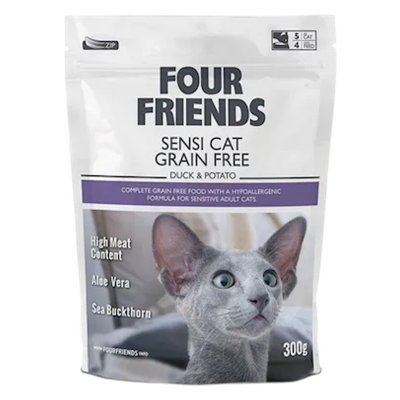 Four Friends Cat Sensitive Grain Free Tørrfôr til Sensitive Katter