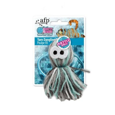 All for Paws Knotty Habit Yarn Dangeling Octopus Katteleke