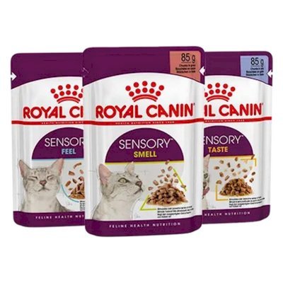 Royal Canin Feline Sensory Mixed box Gravy