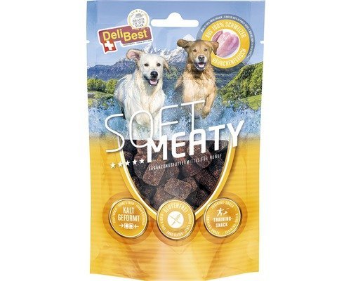 Delibest Dog Soft Meaty Beef Godbiter til hund