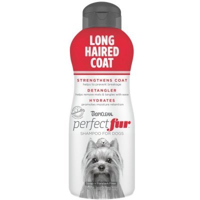 TropiClean Perfect Fur Long Haired Coat Shampoo
