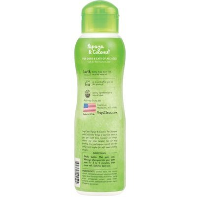 TropiClean Papaya and Coconut 2-in-1 Shampoo & Conditioner