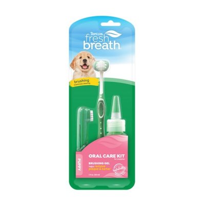 TropiClean Fresh Breath Puppy Oral Care Kit