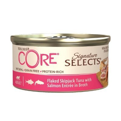 CORE Signature Selects Flaked Tunfisk & Laks Våtfôr til katt